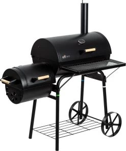El Fuego Dakota - Barbecue - Smoker - Zwart - Grilloppervlak 66 X 41 Cm - Afmeting 132,5 X 66 X 122 Cm 25 El Fuego Dakota - Barbecue - Smoker - Zwart - Grilloppervlak 66 X 41 Cm - Afmeting 132,5 X 66 X 122 Cm -Keukengrill 1005x1200 1