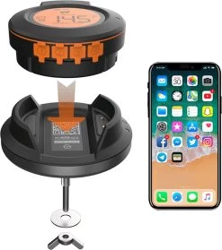 ToGrill - Smart Bluetooth Barbecue Dome Thermometer Met 2 Probes AT-02 | Draadloze Slimme BBQ Vleesthermometer Met App | -Keukengrill 1061x1200 1