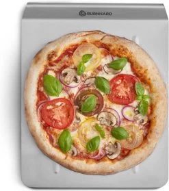 Burnhard Pizzasteen 38 X 30 X 1,5 Cm + Pizzaschep -Keukengrill 1063x1200 5