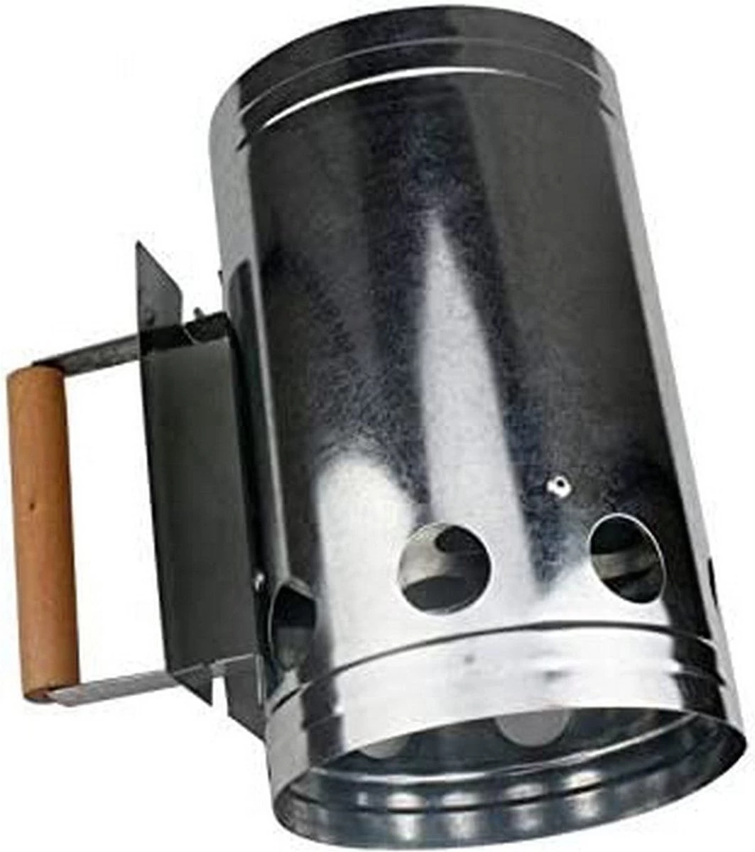 BBQ Collection Houtskoolstarter - Metaal - 27x16cm 11 BBQ Collection Houtskoolstarter - Metaal - 27x16cm - Afbeelding 11