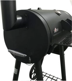 Fire Beam Houtskool Barbecue - Grilloppervlak (LxB) 35 X 66 Cm - Smoker - Zwart -Keukengrill 1064x1200