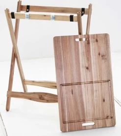 SenS-Line Inklapbare BBQ Bijzettafel - Acacia -Keukengrill 1068x1200 1