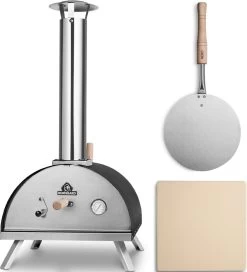 Burnhard Pizzaoven Voor Buiten - Nero -Keukengrill 1091x1200