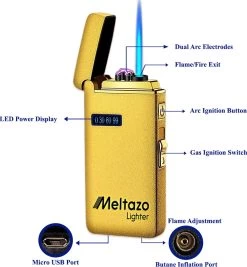 MELTAZO Elektrische Aansteker, Aansteker Gas, Electric Lighter, Gasaansteker Navulbaar, Elektronische Aansteker, Aansteker Plasma, Aansteker Vuurwerk, USB Aansteker Plasma, 2-in-1 Aansteker Voor Sigaretten Camping Kaarsen - 2023 Editie 8 MELTAZO Elektrische Aansteker, Aansteker Gas, Electric Lighter, Gasaansteker Navulbaar, Elektronische Aansteker, Aansteker Plasma, Aansteker Vuurwerk, USB Aansteker Plasma, 2-in-1 Aansteker Voor Sigaretten Camping Kaarsen - 2023 Editie -Keukengrill 1111x1200