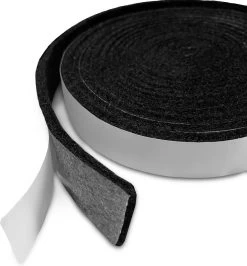 Kamado Vilt | BBQ Vilt | 3 Mm Dik ZWART | Kamado Vervangingsvilt | Hitteseal / Luchtseal BBQ | Geschikt Voor: Big Green Egg, Black Bastard, Kamado Joe, Big Joe & Grill Guru -Keukengrill 1114x1200