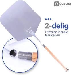 Qualux Pizzaschep Tweedelig – Pizzaschep Voor BBQ – Ophangbaar – Hout/rvs 12 Qualux Pizzaschep Tweedelig – Pizzaschep Voor BBQ – Ophangbaar – Hout/rvs -Keukengrill 1139x1200