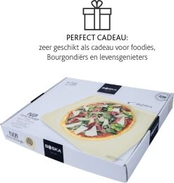 Boska Pizzasteen Deluxe Rechthoek - Voor De Oven - Knapperige Pizza's - 40x32 Cm - BBQ Accessoires -Keukengrill 1142x1200 2