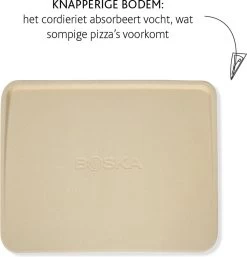 Boska Pizzasteen Deluxe Rechthoek - Voor De Oven - Knapperige Pizza's - 40x32 Cm - BBQ Accessoires -Keukengrill 1155x1200 1