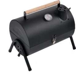 Compacte Draagbare Kolen BBQ Van Wolff BBQ - Handig Voor Op De Camping Op Het Strand Of In Een Park - Smoker Barbecue - Draagbare Lichtgewicht Bbq - Met Thermometer En Lucht Doorvoer. Laat Je Vlees Langzaam Garen. -Keukengrill 1165x1200