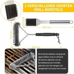 Saveur Royal® 35-delige Barbecue Gereedschapset In Roestvrij Staal - BBQ Grill Set Met Draagtas - Barbecuegerei-sets - Barbecue Accessoires Gereedschap - 35-delig -Keukengrill 1198x1200 10