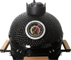 Patton Kamado 15" - Keramisch - Tafel Model - Premium Black - Medium - Zwart -Keukengrill 1200x1012