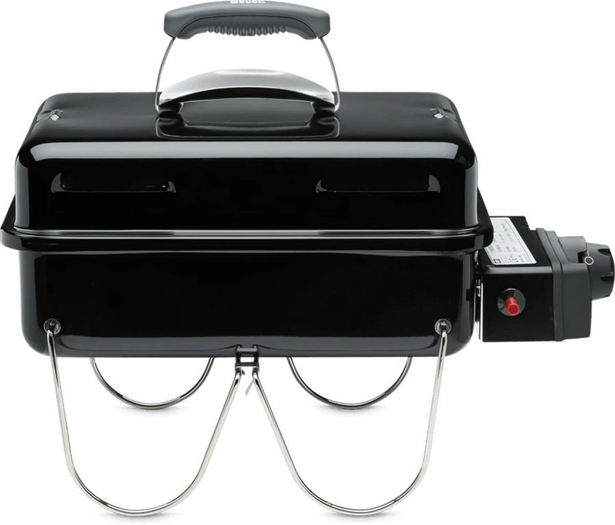 Weber Go-Anywhere Gas Barbecue - 41x26 Cm - Roestvrijstalen Branders - Gasregelkop - Incl. Deksel 1 Weber Go-Anywhere Gas Barbecue - 41x26 Cm - Roestvrijstalen Branders - Gasregelkop - Incl. Deksel