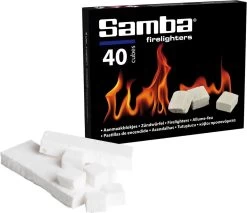 Samba Aanmaakblokjes Wit - 40 Stuks -Keukengrill 1200x1036 2