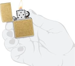 Aansteker Zippo Street Brass -Keukengrill 1200x1059