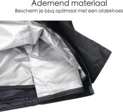 BBQ Beschermhoes - Voor Kamado - Universeel - Tot 23 Inch - Zwart -Keukengrill 1200x1100 1