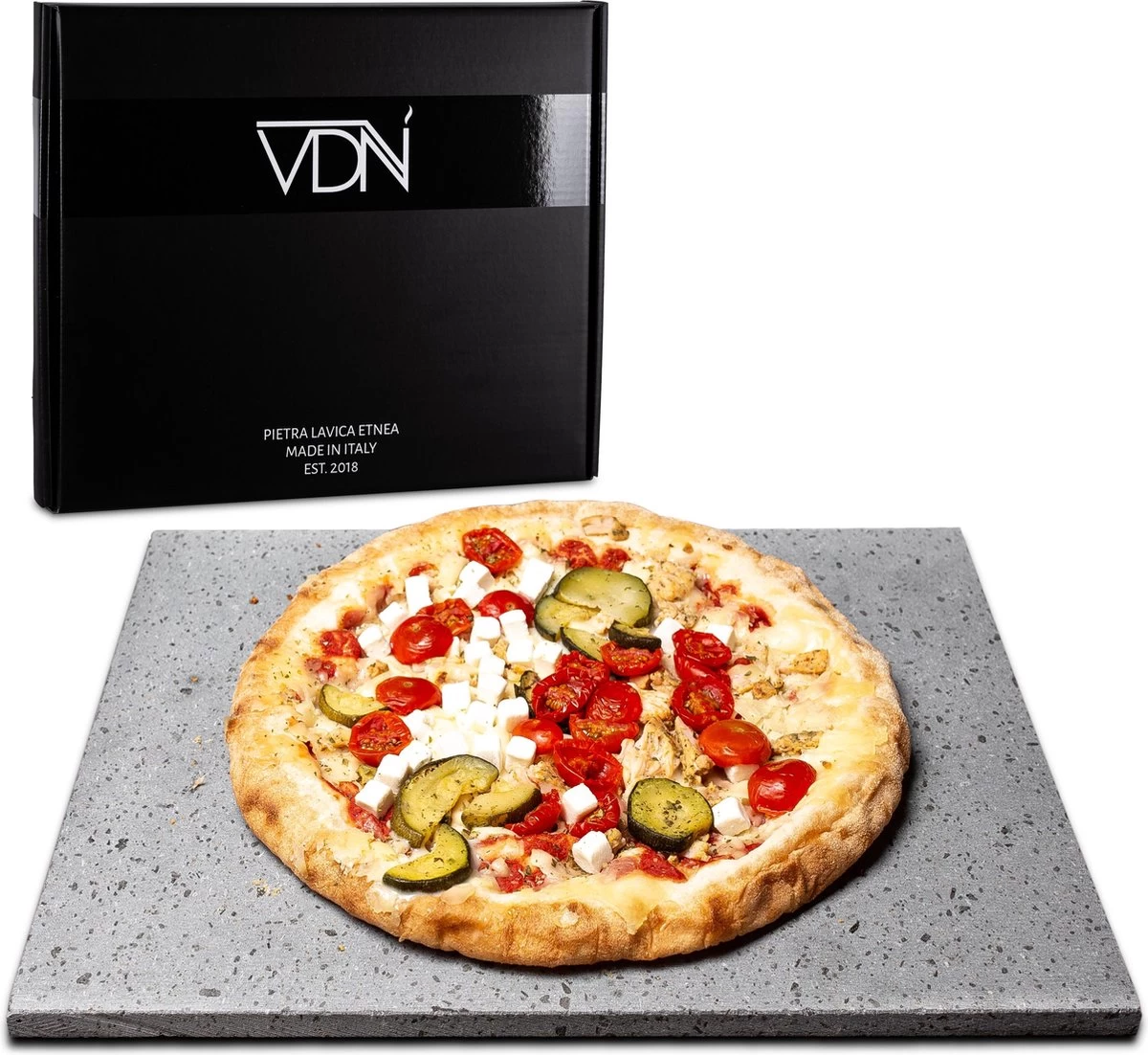 Pizzasteen BBQ Oven - Lava Van Vulkaan Etna - Barbecue Accesoires - Made In Italy - Broodbaksteen - 30x38x1.1 - VDN 1 Pizzasteen BBQ Oven - Lava Van Vulkaan Etna - Barbecue Accesoires - Made In Italy - Broodbaksteen - 30x38x1.1 - VDN