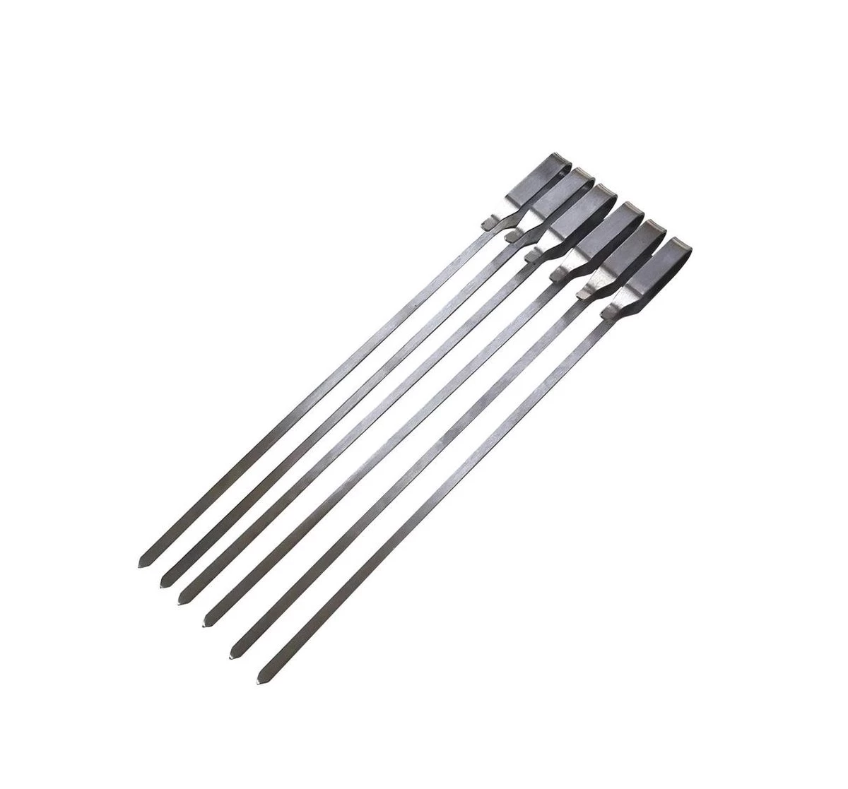 BBQ Rotisserie Kebab Spiezen Set (universele Set Geschikt Voor De Meeste Rotisseries / BBQ Spitten) 4 BBQ Rotisserie Kebab Spiezen Set (universele Set Geschikt Voor De Meeste Rotisseries / BBQ Spitten) - Afbeelding 4