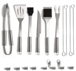 Bbq Accesoires – Bbq Gereedschap – Bbq Set – 22 Delig – RVS -Keukengrill 1200x1120 2