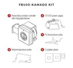 Flame Boss 400 Kamado Smoker Controller 10 Flame Boss 400 Kamado Smoker Controller -Keukengrill 1200x1126