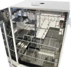 Kynast Exklusiv - Rookoven - Met 3 Etages - Metaal - Grijs 5 Kynast Exklusiv - Rookoven - Met 3 Etages - Metaal - Grijs -Keukengrill 1200x1129