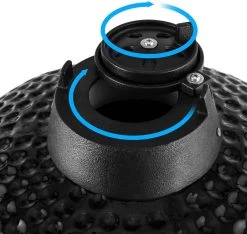 Patton - Kamado 21" - Premium Black - Keramische Barbecue - Incl. Bluetooth Kerntemperatuurmeter - LED Verlichting - Large - Compleet - Zwart 35 Patton - Kamado 21" - Premium Black - Keramische Barbecue - Incl. Bluetooth Kerntemperatuurmeter - LED Verlichting - Large - Compleet - Zwart -Keukengrill 1200x1137 1