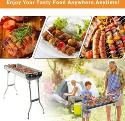 Uten - Houtskoolbarbecue - Opvouwbare Barbecue - Houtskoolbarbecues - Draagbare Camping Barbecue - 430 Roestvrij Staal Grill BBQ - 5-10 Persoon Tuin Buitenfeest - Zilver 12 Uten - Houtskoolbarbecue - Opvouwbare Barbecue - Houtskoolbarbecues - Draagbare Camping Barbecue - 430 Roestvrij Staal Grill BBQ - 5-10 Persoon Tuin Buitenfeest - Zilver -Keukengrill 1200x1162 1
