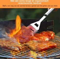 Saveur Royal® 35-delige Barbecue Gereedschapset In Roestvrij Staal - BBQ Grill Set Met Draagtas - Barbecuegerei-sets - Barbecue Accessoires Gereedschap - 35-delig -Keukengrill 1200x1170 2