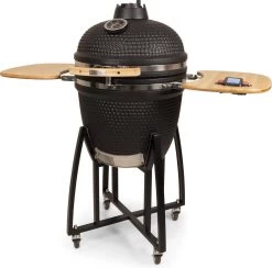 Patton - Kamado 21" - Premium Black - Keramische Barbecue - Incl. Bluetooth Kerntemperatuurmeter - LED Verlichting - Large - Compleet - Zwart 24 Patton - Kamado 21" - Premium Black - Keramische Barbecue - Incl. Bluetooth Kerntemperatuurmeter - LED Verlichting - Large - Compleet - Zwart -Keukengrill 1200x1184 1