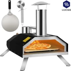 Vevor® Pizza Oven - Professionele Pizza Oven - Buitenkeuken - Pizza Gourmet - Barbecue - RVS - Tot 600°C - Met Draagtas 11 Vevor® Pizza Oven - Professionele Pizza Oven - Buitenkeuken - Pizza Gourmet - Barbecue - RVS - Tot 600°C - Met Draagtas -Keukengrill 1200x1191 1
