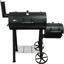 Fire Beam Houtskool Barbecue - Grilloppervlak (LxB) 35 X 66 Cm - Smoker - Zwart -Keukengrill 1200x1194 1