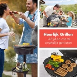 KitchenBrothers Elektrische BBQ - Met Grillplaat - Anti-aanbaklaag - Incl. Plank/Houders - Grilloppervlak 46,5x33,8cm - Tot 300°C - 2400W - Zwart 17 KitchenBrothers Elektrische BBQ - Met Grillplaat - Anti-aanbaklaag - Incl. Plank/Houders - Grilloppervlak 46,5x33,8cm - Tot 300°C - 2400W - Zwart -Keukengrill 1200x1200 132