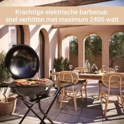 SUNTEC Elektrische BBQ 9493 - Geschikt Voor Buiten Als Tafelbarbecue Of Staande Barbecue - Barbecue Voor Balkon, Terras, Tuin En Camping - Elektrisch Barbecueën Met Max. 2400 Watt - Mobiel Onderstel 17 SUNTEC Elektrische BBQ 9493 - Geschikt Voor Buiten Als Tafelbarbecue Of Staande Barbecue - Barbecue Voor Balkon, Terras, Tuin En Camping - Elektrisch Barbecueën Met Max. 2400 Watt - Mobiel Onderstel -Keukengrill 1200x1200 196