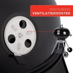 BBQ Collection Houtskoolbarbecue - Kogelbarbecue 45 X 60 Centimeter - Ronde Barbecue - Barbecue Op Wielen - Zwart - Metaal -Keukengrill 1200x1200 215