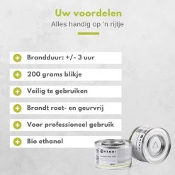 Hendi Brandpasta Voor Chafing Dish - Brandgel 200g - ( 6 Stuks ) 9 Hendi Brandpasta Voor Chafing Dish - Brandgel 200g - ( 6 Stuks ) -Keukengrill 1200x1200 304