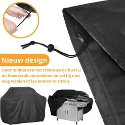 Waterdichte BBQ Hoes - Premium 145x61x117 Cm Barbecue Beschermhoes - Cover -Keukengrill 1200x1200 313