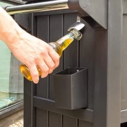 BluMill BBQ Tafel - Inclusief Koelvak 80 Liter - Op Wieltjes - Met Flessenopener - 102 X 46 X 86,5 Cm -Keukengrill 1200x1200 366