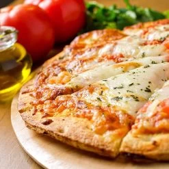 Buxibo 2in1 Pizzasteen - Voor BBQ & Oven - Inclusief Serveer Plank - Pizzabord/Pizzaplank - 30.5 X 38.1 X 1.4 Cm -Keukengrill 1200x1200 383