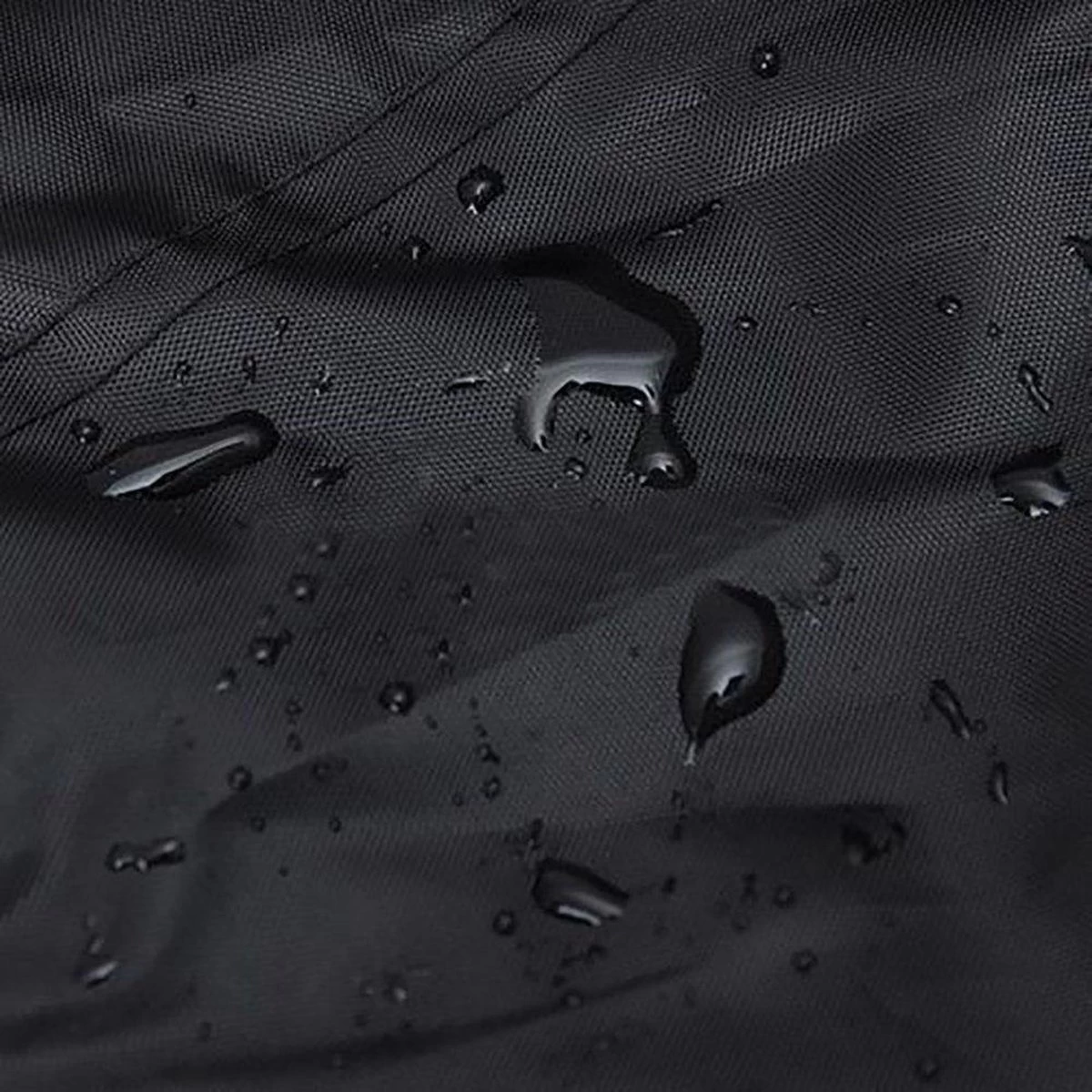 Merkloos Kamado BBQ Medium Beschermhoes Cover Tot 21" Inch - Zwart - O.a. Patton, Big Green Egg, Grill Guru, Black Bastard 4 Merkloos Kamado BBQ Medium Beschermhoes Cover Tot 21" Inch - Zwart - O.a. Patton, Big Green Egg, Grill Guru, Black Bastard - Afbeelding 4