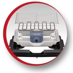 Moulinex BG134812 Barbecue Tafelblad Electrisch 2100W Zwart, Blauw, Zilver Barbecue -Keukengrill 1200x1200 43