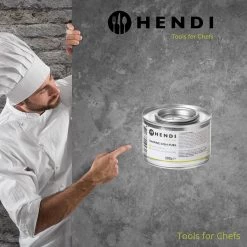 Hendi Brandpasta Voor Chafing Dish - Brandgel 200g - ( 12 Stuks ) -Keukengrill 1200x1200 458