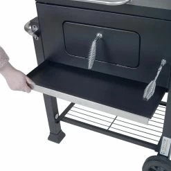 Vaggan Luxe Houtskool Barbecue - Grilloppervlak (LxB) 44 X 32 Cm - Staal - Matzwart -Keukengrill 1200x1200 51