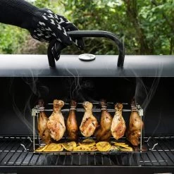 GrillX Kippenvleugelhouder - Kiphouder Voor BBQ & Oven - RVS - BBQ Accesoires -Keukengrill 1200x1200 536