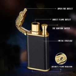 Dragon Lighter - Draak Aansteker - Dual Flame - Vuur Aansteker - Verschillende Vlamgrootte - Hervulbaar - WBV™ 5 Dragon Lighter - Draak Aansteker - Dual Flame - Vuur Aansteker - Verschillende Vlamgrootte - Hervulbaar - WBV™ -Keukengrill 1200x1200 572