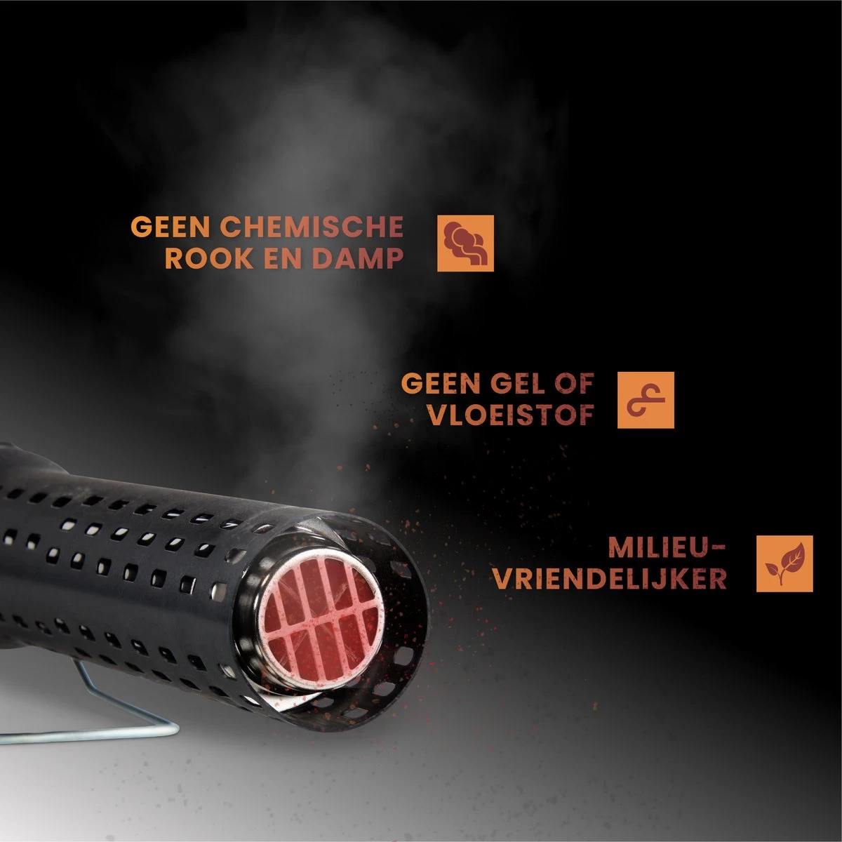 Master Knives BBQ Aansteker Electrisch - BBQ Accesoires - Zwarte BBQ Starter - Looftlighter 6 Master Knives BBQ Aansteker Electrisch - BBQ Accesoires - Zwarte BBQ Starter - Looftlighter - Afbeelding 6