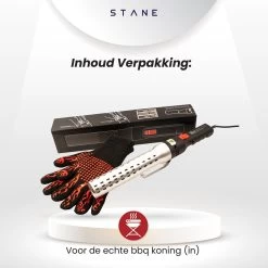 Bbq Aansteker Electrisch - Looftlighter - Bbq Starter - Bbq Accesoires - One Minute Lighter - Incl. Bbq Handschoenen - ®Stane -Keukengrill 1200x1200 689