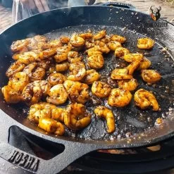 Valhal Outdoor Skillet / Plancha / Koekenpan - Gietijzer - Diameter 35cm, Twee Handvatten, VH35F -Keukengrill 1200x1200 782