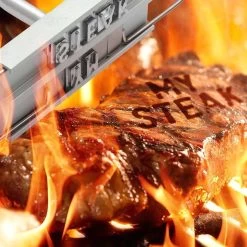 Merkloos BBQ Branding Iron - Barbecuegereedschapset - Bbq Accessoires - Bbq Brandijzer -Keukengrill 1200x1200 786