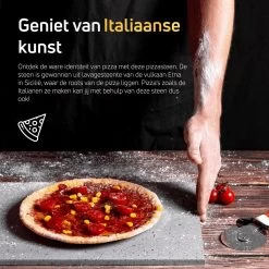 Pizzasteen BBQ Oven - Lava Van Vulkaan Etna - Barbecue Accesoires - Made In Italy - Broodbaksteen - 30x38x1.1 - VDN 13 Pizzasteen BBQ Oven - Lava Van Vulkaan Etna - Barbecue Accesoires - Made In Italy - Broodbaksteen - 30x38x1.1 - VDN -Keukengrill 1200x1200 792