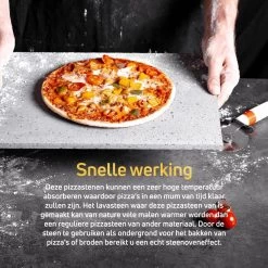 Pizzasteen BBQ Oven - Lava Van Vulkaan Etna - Barbecue Accesoires - Made In Italy - Broodbaksteen - 30x38x1.1 - VDN 19 Pizzasteen BBQ Oven - Lava Van Vulkaan Etna - Barbecue Accesoires - Made In Italy - Broodbaksteen - 30x38x1.1 - VDN -Keukengrill 1200x1200 798