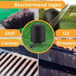 Ronde Waterdichte BBQ Hoes - Barbecue Accessoires - 57 Cm Diameter - 92 Cm Hoog -Keukengrill 1200x1200 898